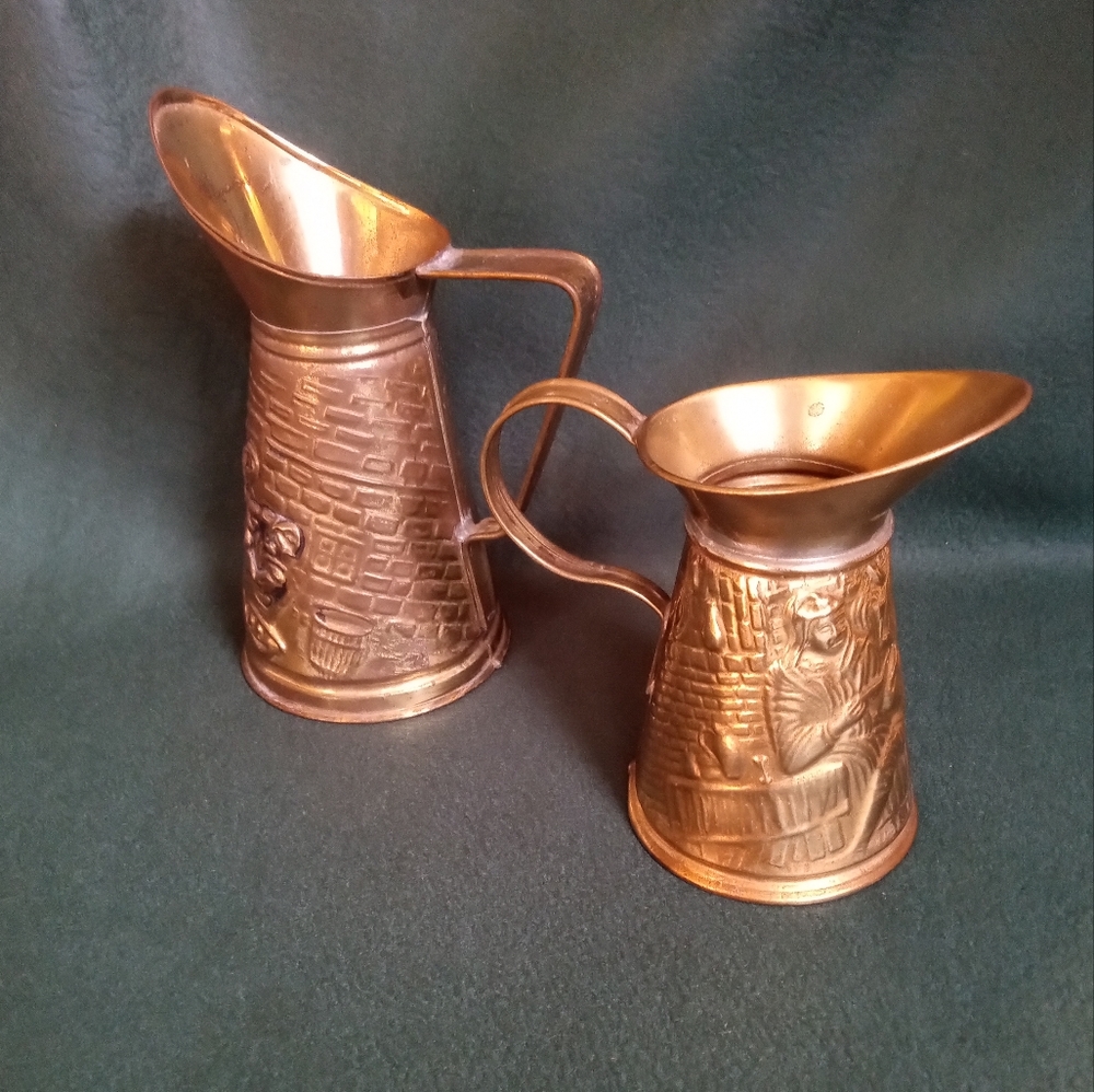 VTG Brass Copper Pitchers